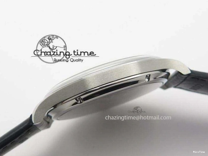 MIROTIME 0322 Sustainable Portuguese IW545408 White Dial ZF 1:1 Best Edition On Dark Blue Leather Strap 7335